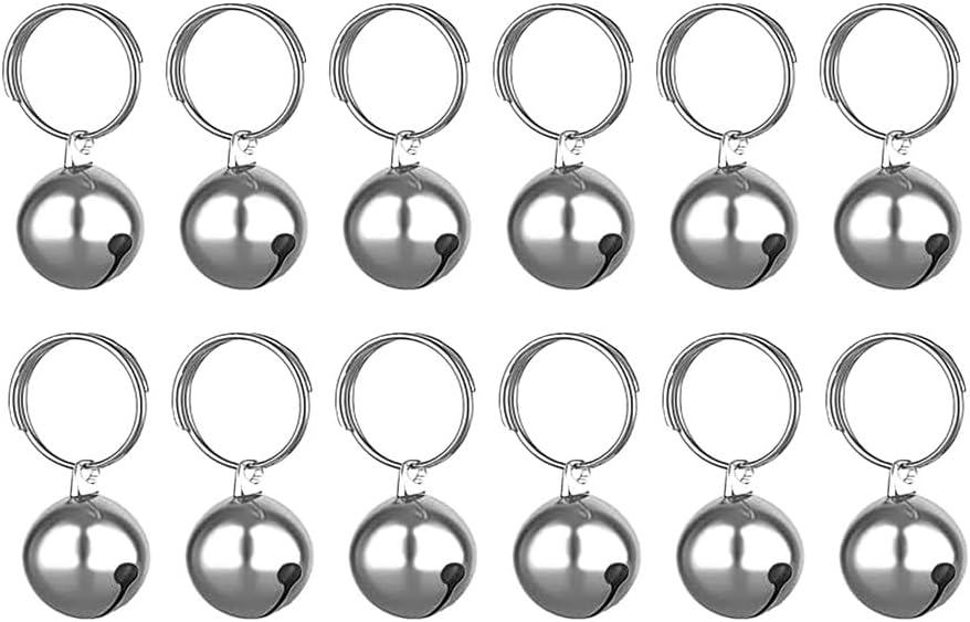SKYPIA Stainless Steel Pet Bells for Dog & Cat Collars