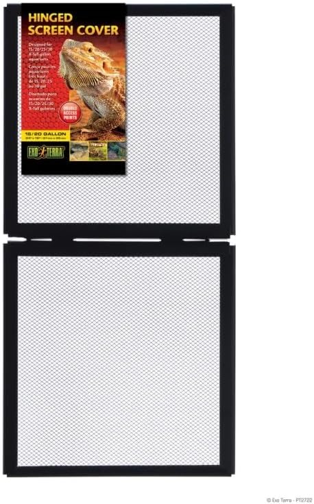 Exo Terra Screen Cover for Hinged Door, 15 to 20-Gallon
