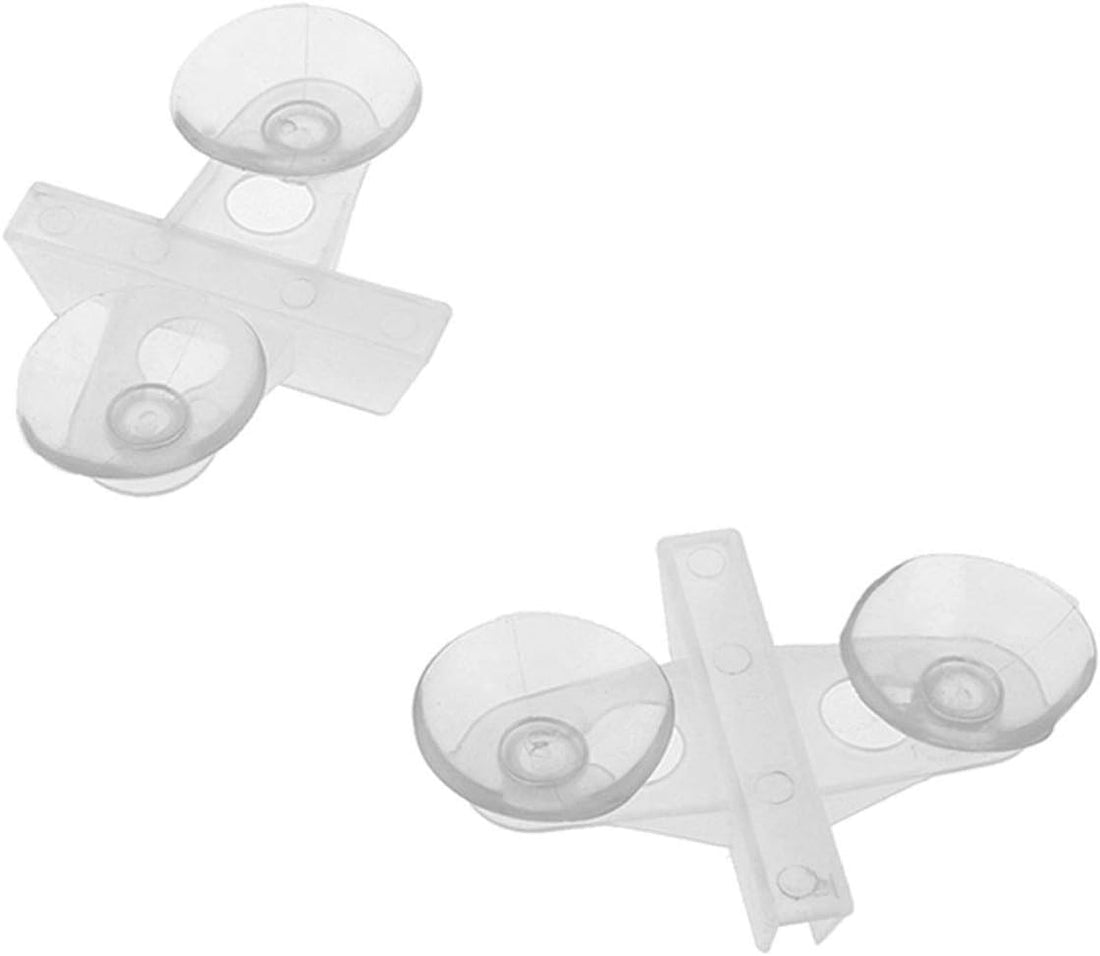 DGZZI Suction Cup Holder 12PCS White Aquarium Fish Tank Breeding