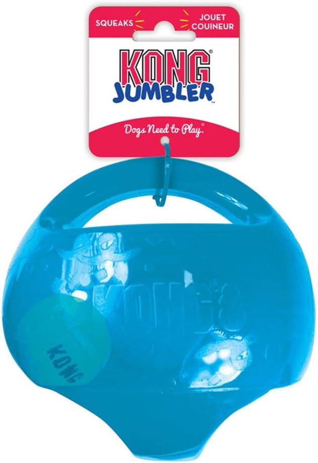 KONG Jumbler Ball - Interactive Toy for Dog & Puppy Playtime