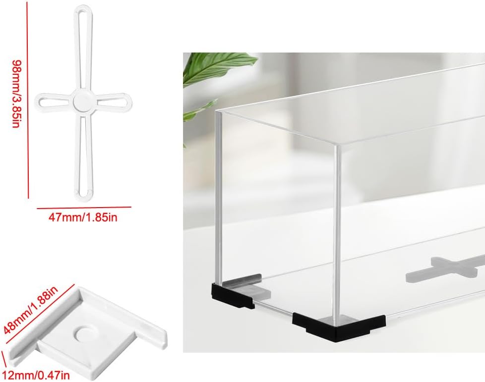 2 Set Fish Tank Corner Protector Glass Aquarium Safety Bumper Corner