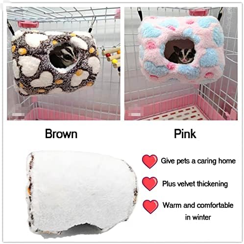 Litewoo Sugar Glider Sleeping Pouch Small Animal Hammock Bed Nest