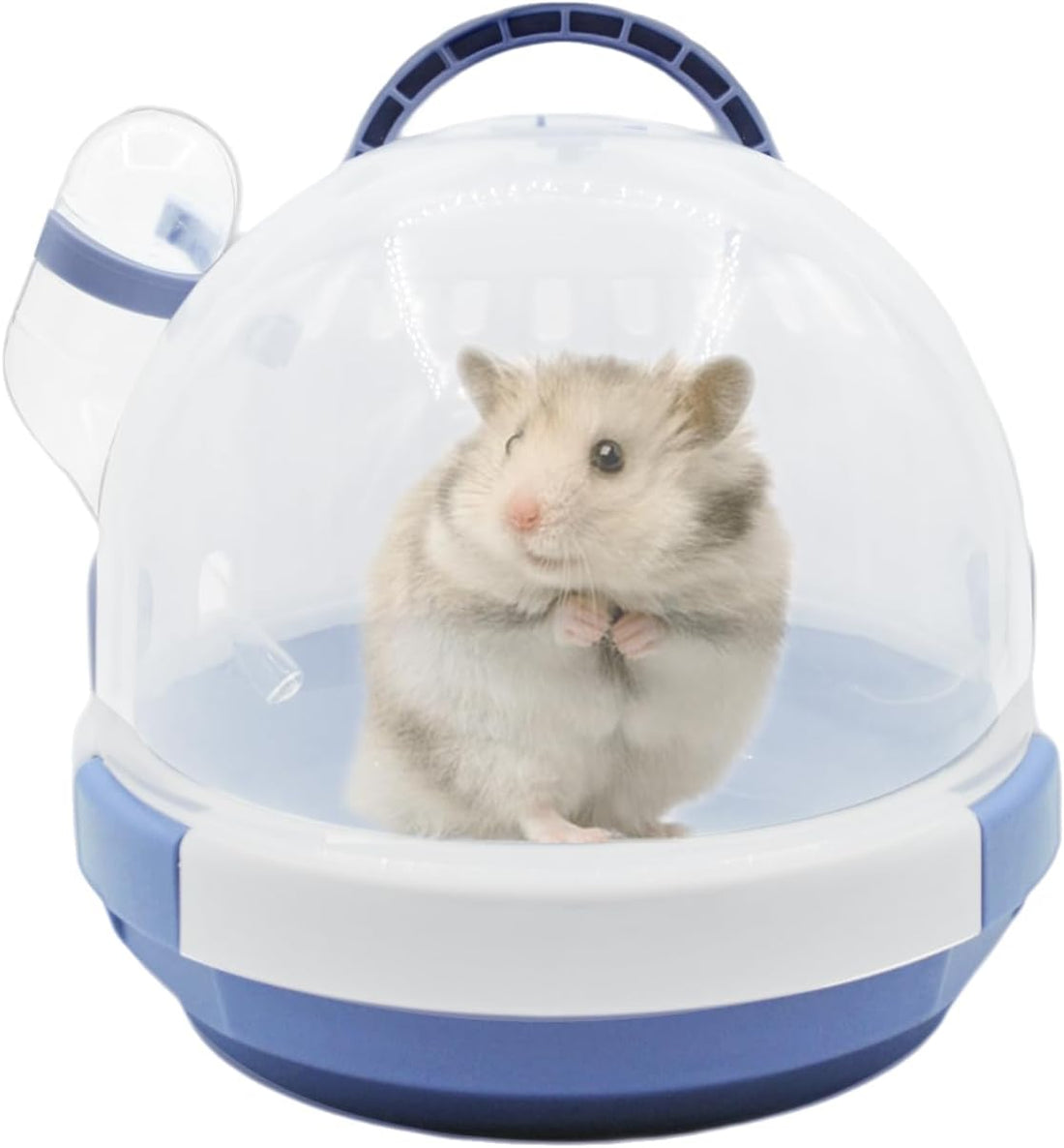 Hamster Carrier Cage Portable Cages Small Animals Carry Travel Case