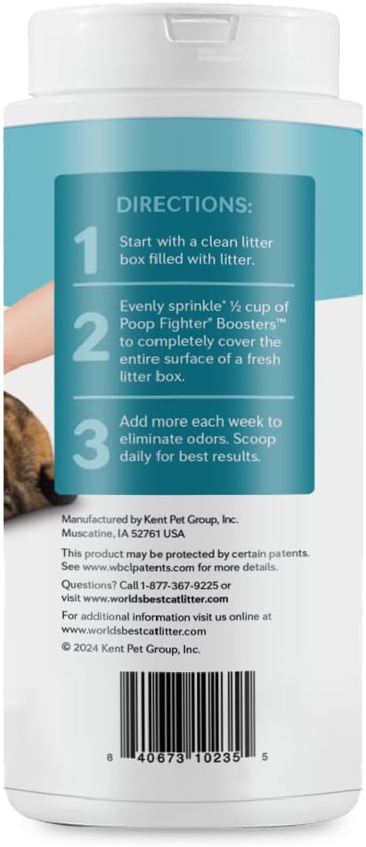 WORLD'S BEST CAT LITTER® Boosters™ Poop Fighter®