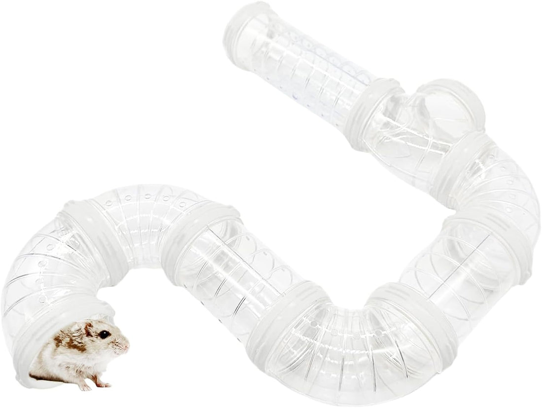 Hamster Tunnel Tubes DIY Toys Cage Accessories for Dwarf Gerbils