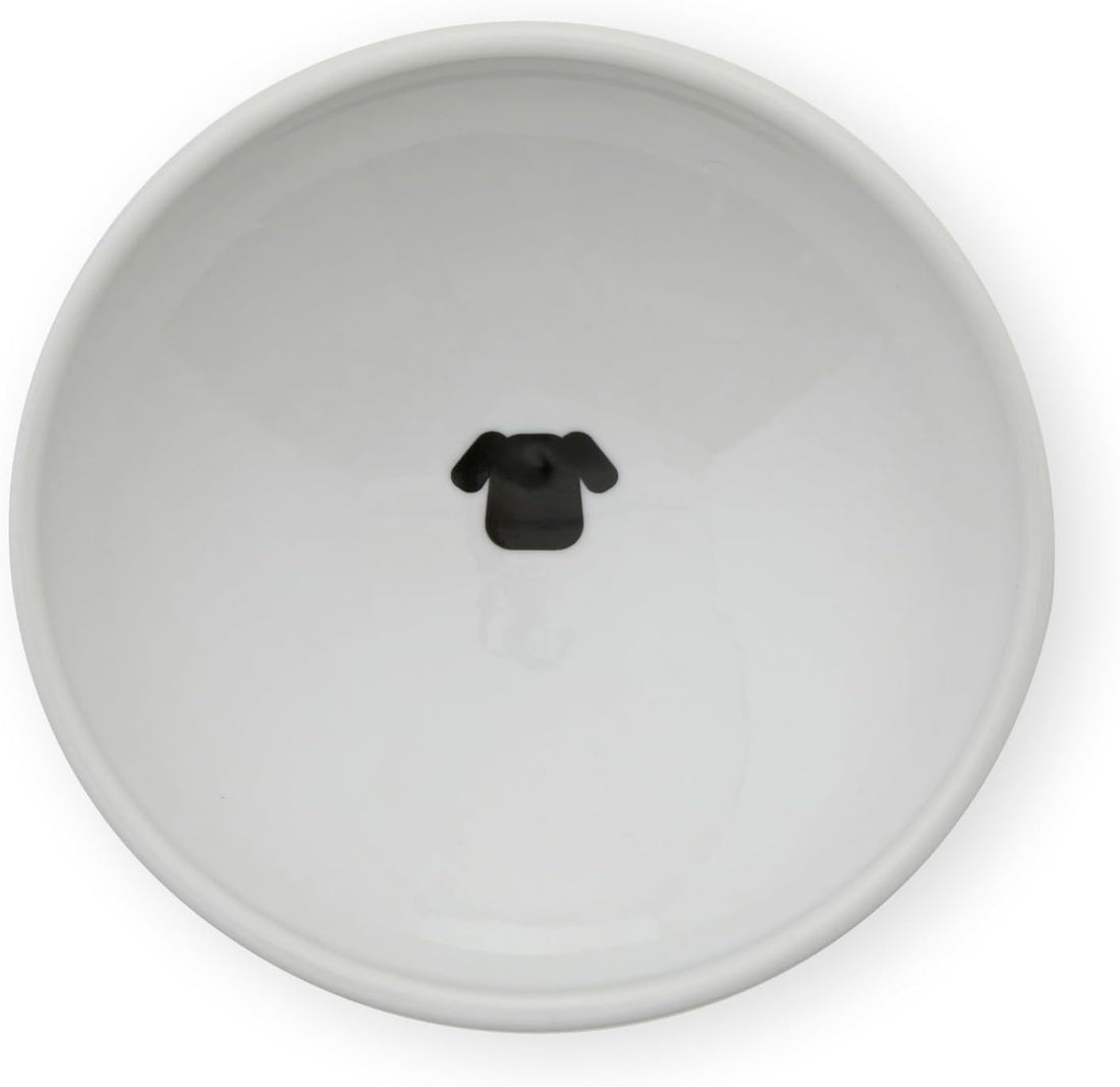 Necoichi Raised Dog Food Bowl, 15° Tilted (Dog, Extra Wide Tilted)