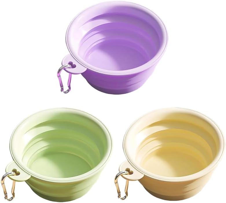 Collapsible Dog Bowls 3 Pack
