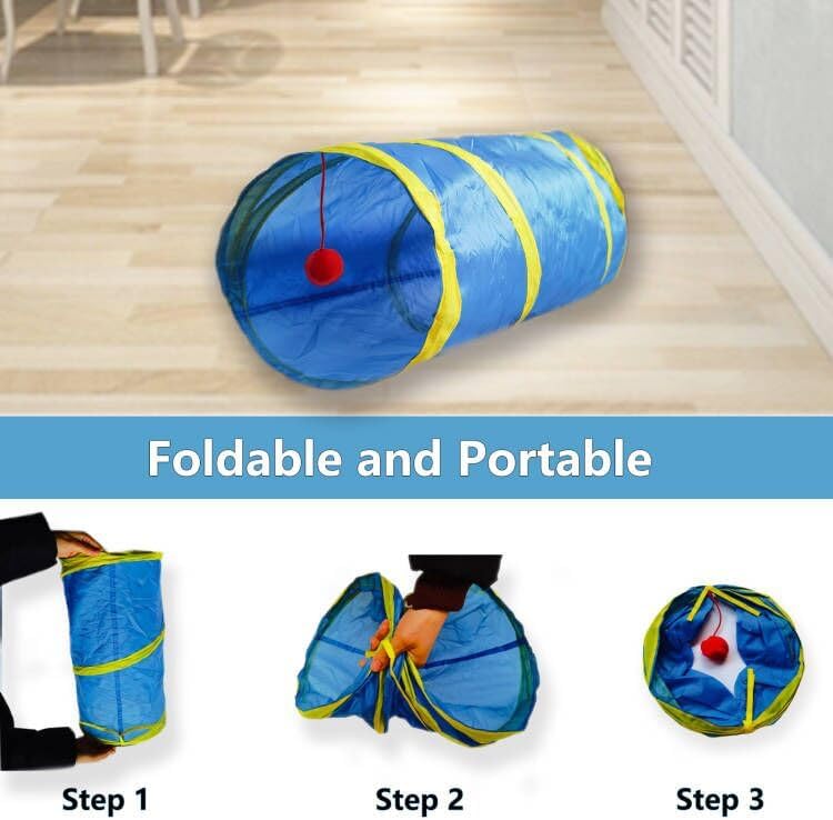 Cat Tunnel Tube Toys,Tunnels for Indoor Cats