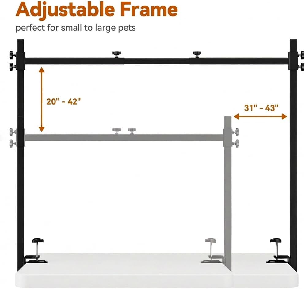 Dog Grooming Arm for Table, L Size