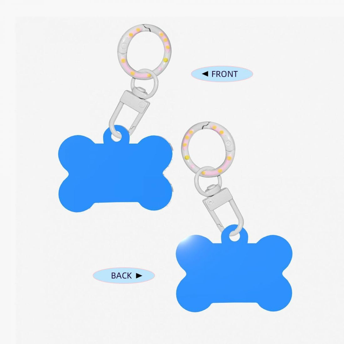 Custom Dog Tag for Cats Customized Dogs Tag for Name Cat Puppy Kitten