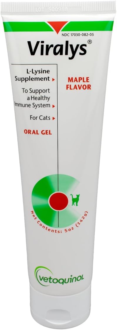 Vetoquinol Viralys Daily L-Lysine Gel for Cats and Kittens