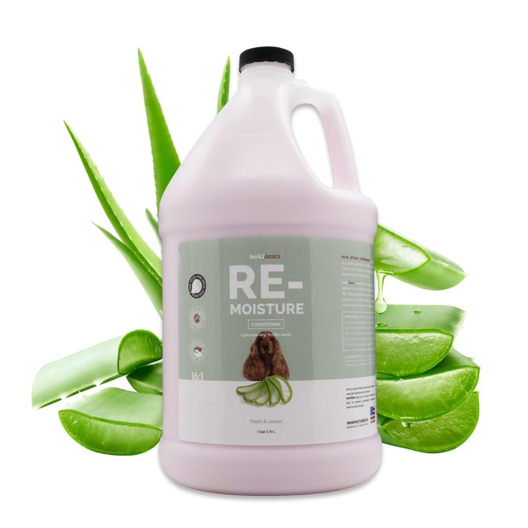 Bark 2 Basics Re-Moisture Dog Conditioner, 1 Gallon