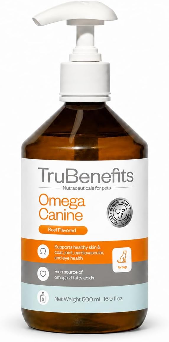 Omega Canine, Omega Oil, 16.9 fl oz, Beef Flavored