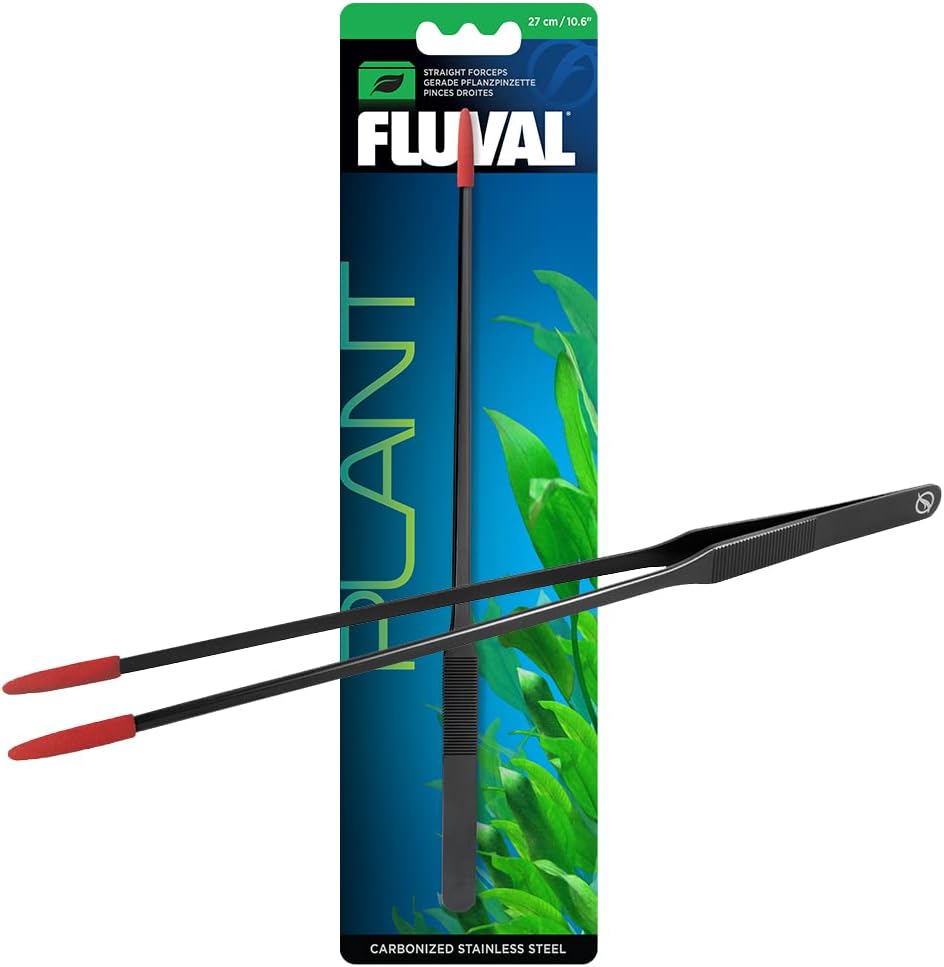 Fluval Straight Tweezers, Aquascaping Tool for Aquariums, 27 cm