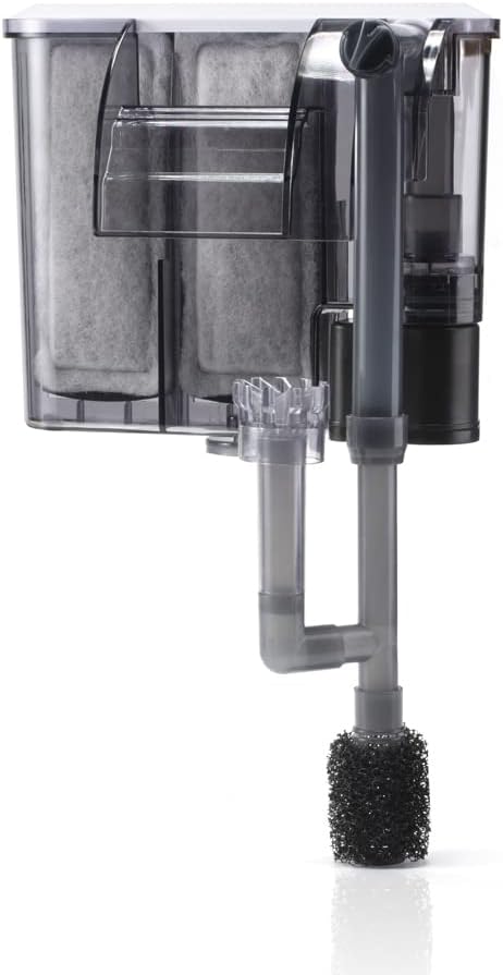 DaToo Aquarium Hang On Filter Small Fish Tank Hanging Filter Power
