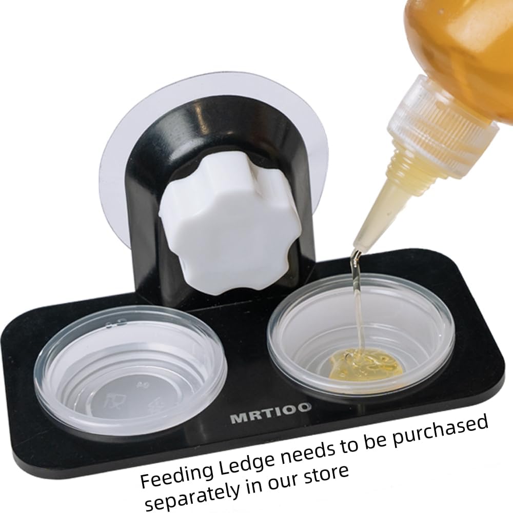 Lizard Gecko Food Water Feeding Bottle,2 pcs,3.4 Oz