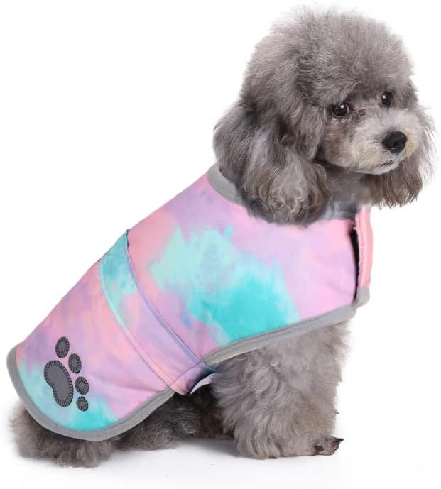 Queenmore Cold Weather Dog Coats Loft Reversible Winter Fleece Dog