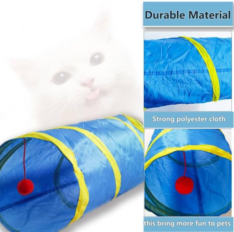 Cat Tunnel Tube Toys,Tunnels for Indoor Cats