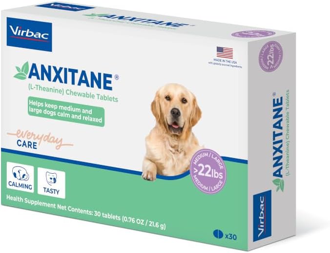 ANXITANE Chewable Tablet- Calming Tablet for Anxious Behavior