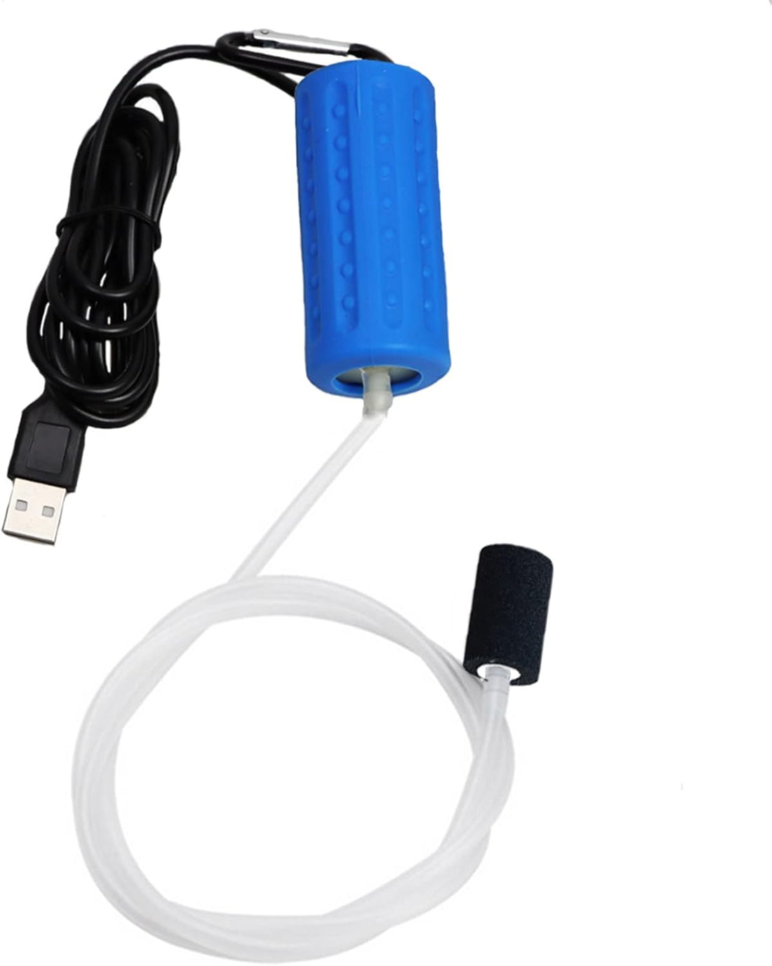 Aquarium Air Pump Mini USB Fish Tank Oxygen Air Pump 1W
