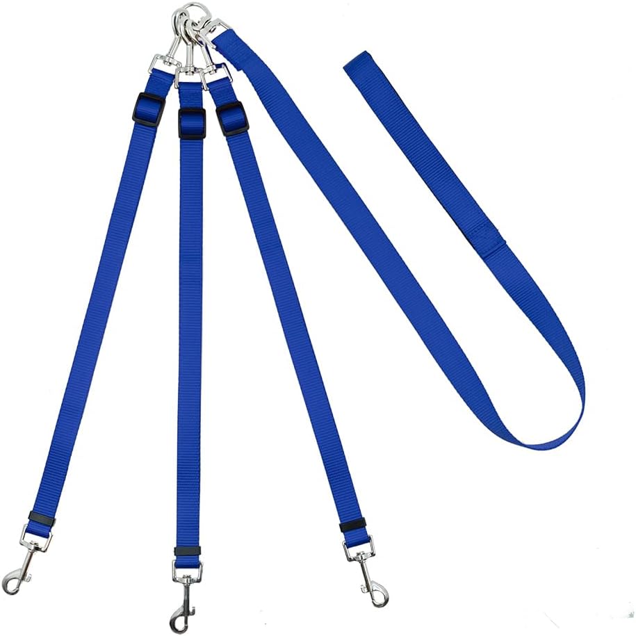 3 Dog Leash No Tangle,Asinpa,Double Dog Leash for Two Dogs,Triple Dog