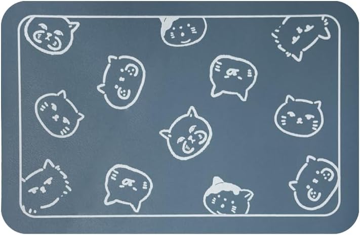 YCT Absorbent Non-Slip Cat Food Mat