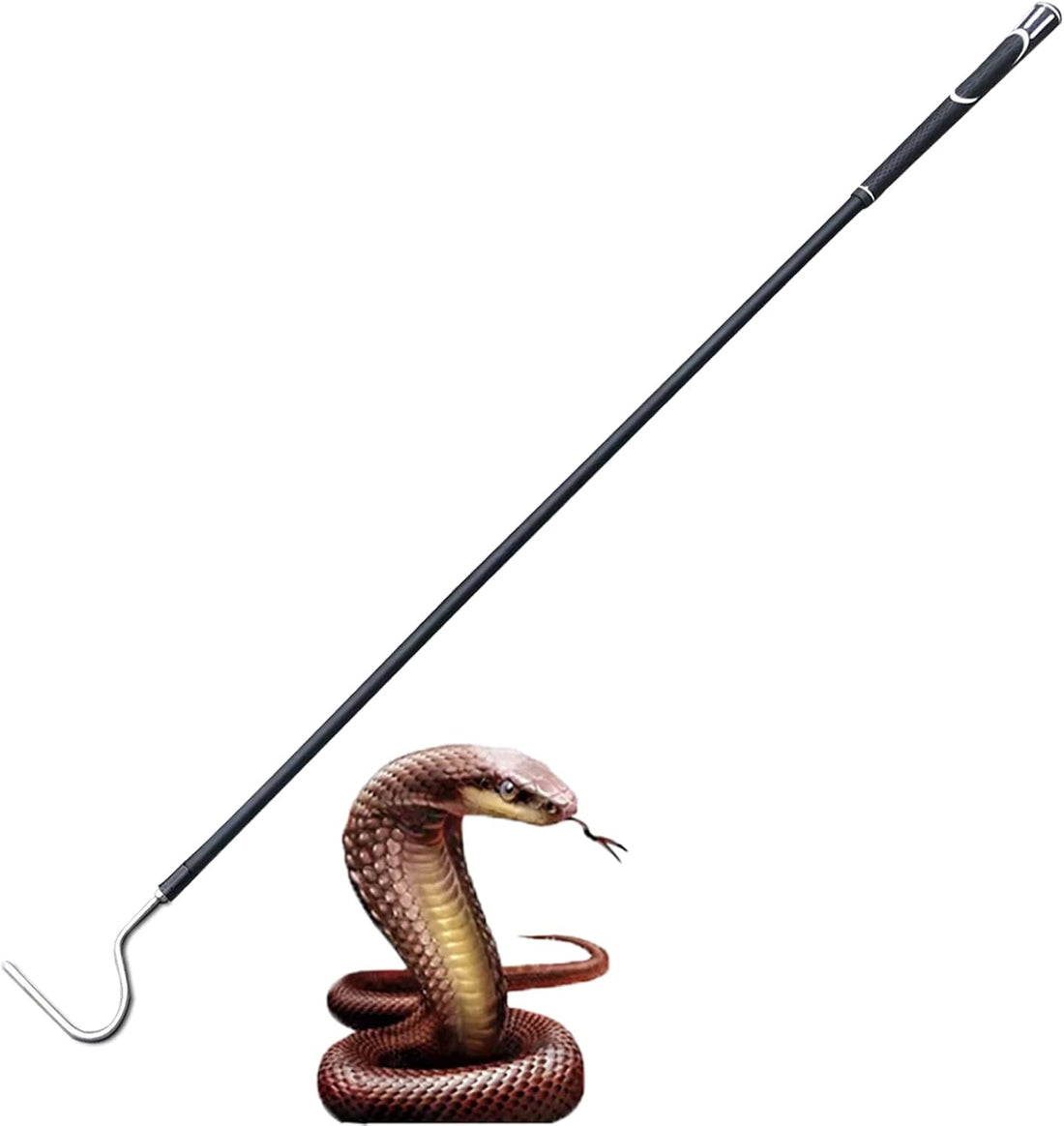 High-Carbon Snake Hook Reptile Stick Tongs Grabber Pick-up Handling