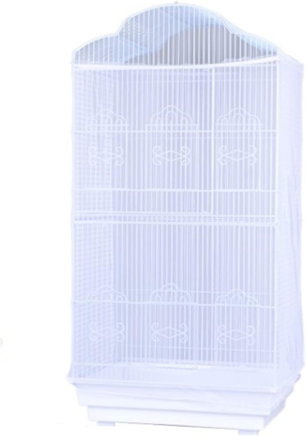 Bird Cage Seed Catcher, Large Airy Gauze Seeds Bird Cage Cover Guard