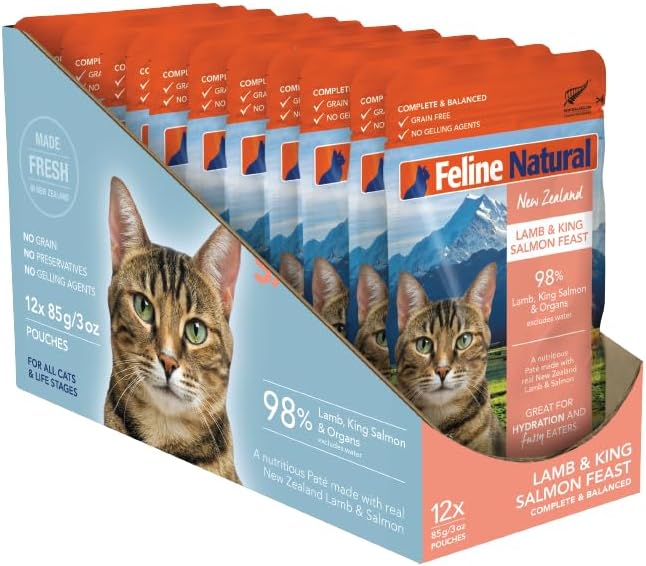 Feline Natural - Grain-Free High-Meat Pouch Cat Food