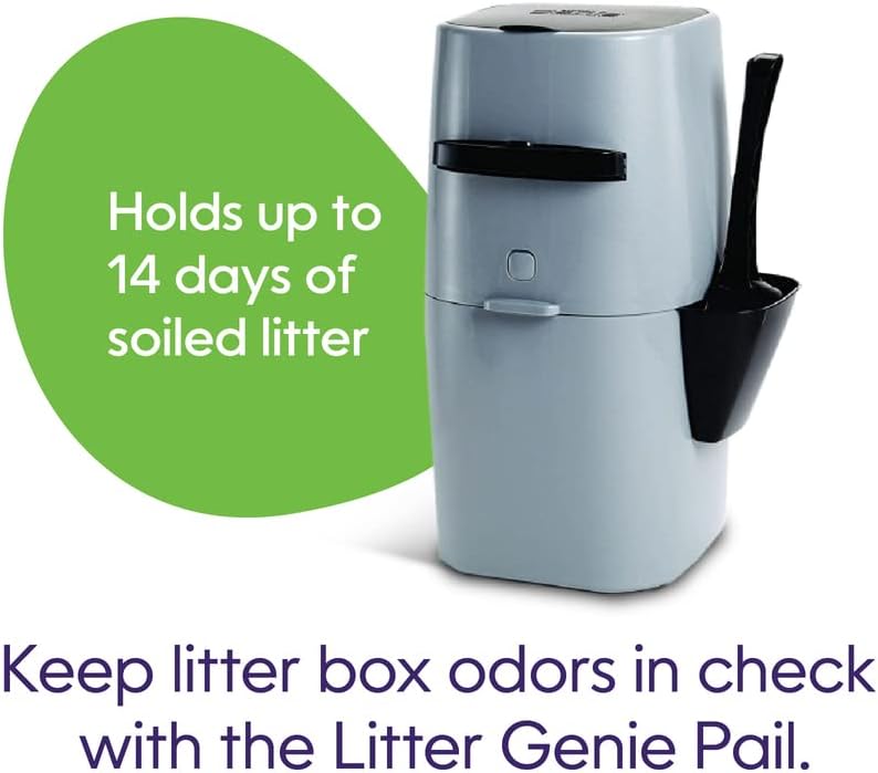 Litter Genie Cat Litter Disposal Odor Free Pail System