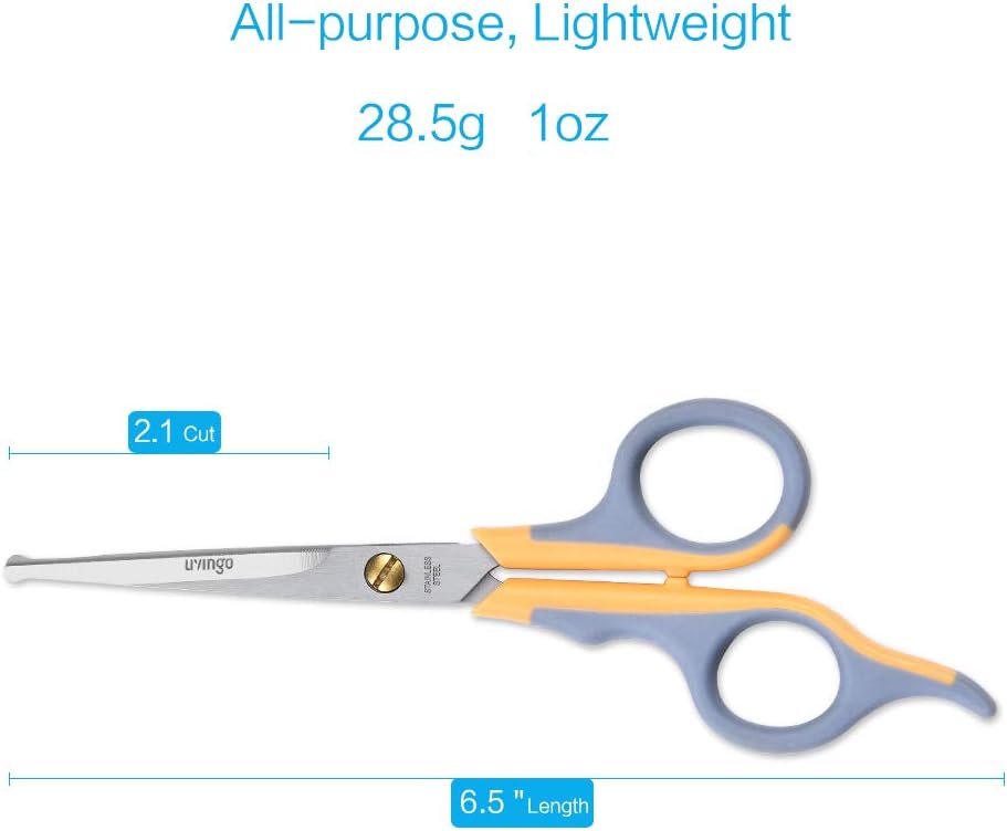 LIVINGO Professional Pet Grooming Scissors for Cats & Dogs