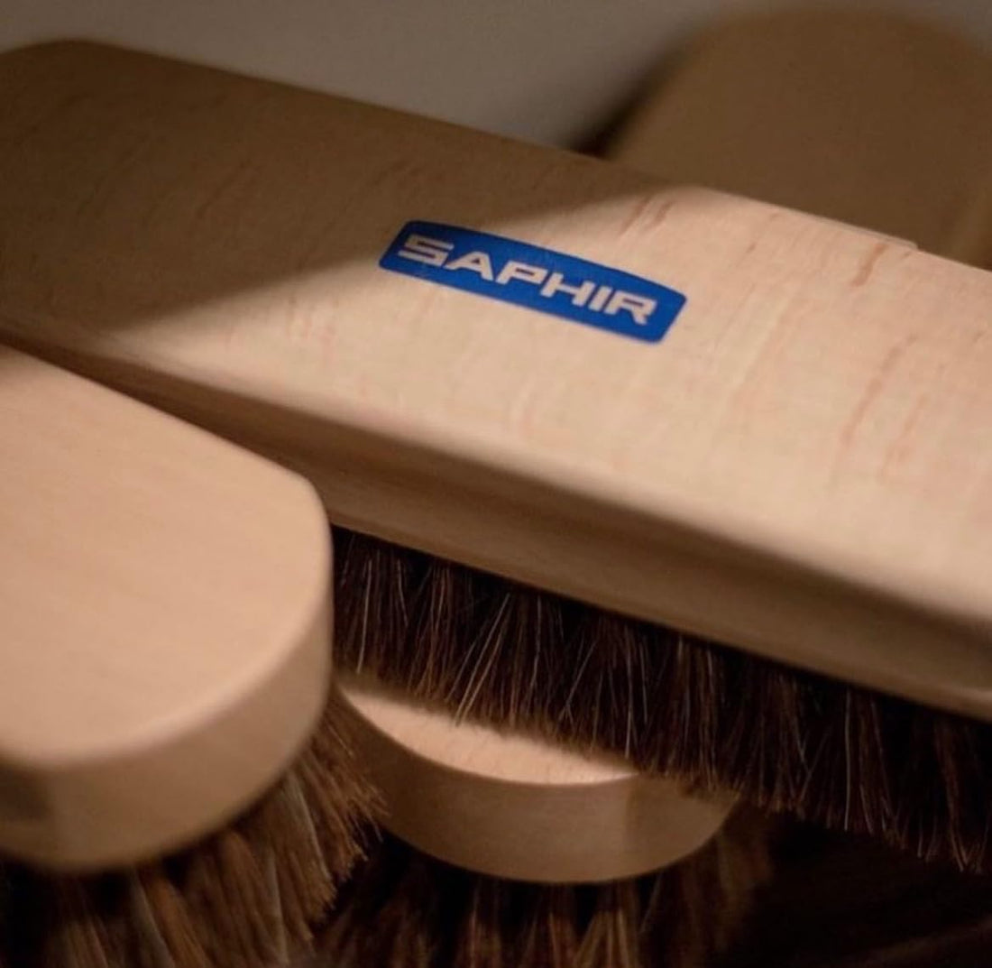 Saphir 8" Natural Horsehair Brush (21cm)