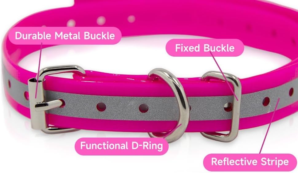 Waterproof TPU Replacement Strap for Dog Training Collar, 27.5 in
