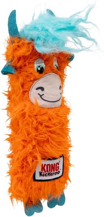 KONG Kickeroo Highland Cow Cat Toy