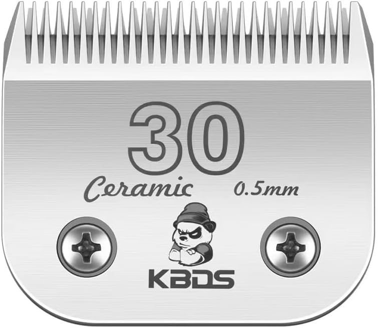 KBDS Detachable Pet Dog Grooming Ceramic Clipper Blades,Compatible