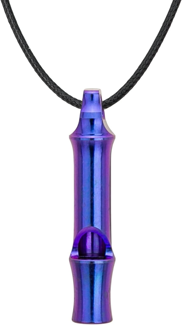 TiTo Titanium Emergency Survival Whistle 120+ dB Dog Whistle
