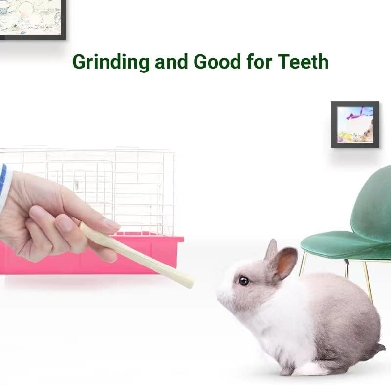 300g Sweet Bamboo Chew Toy for Small Animals,Bunny Chew Sticks