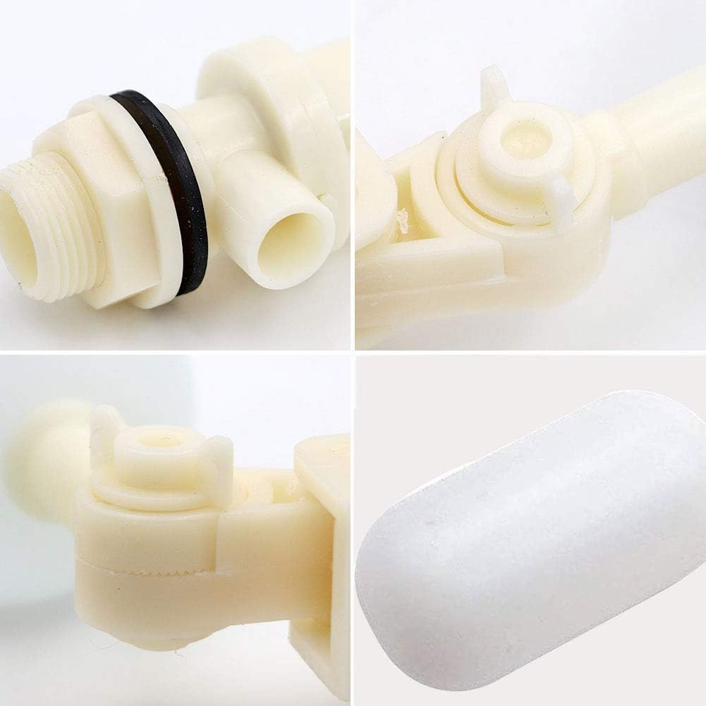 3 Pack Float Valve with Adjustable Arm Stable Water Float Valve Shut