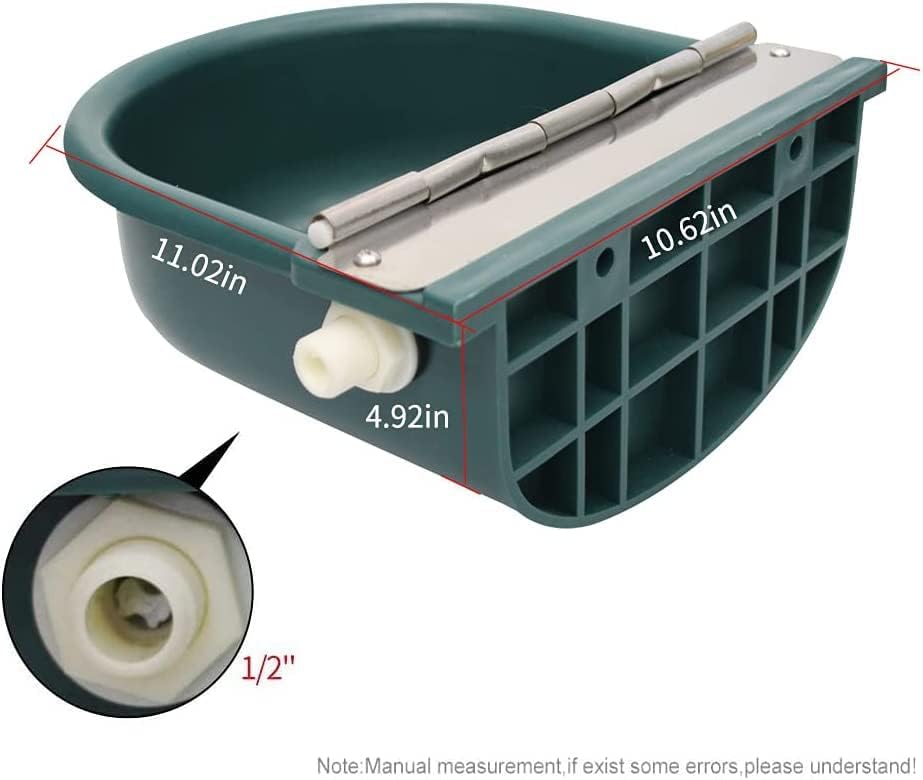 Automatic Water Bowl Livestock Waterer for Horse Cattle Goat Sheep Dog