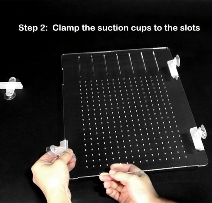 Acrylic Aquarium Divider Kit 5.5/10 / 20L / 20H / 29 / 40B / 55/75 /