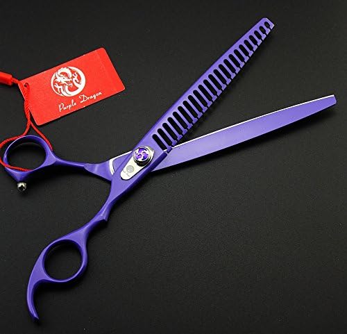 Purple Dragon 8.0 inch Professional Pet Grooming Scissors