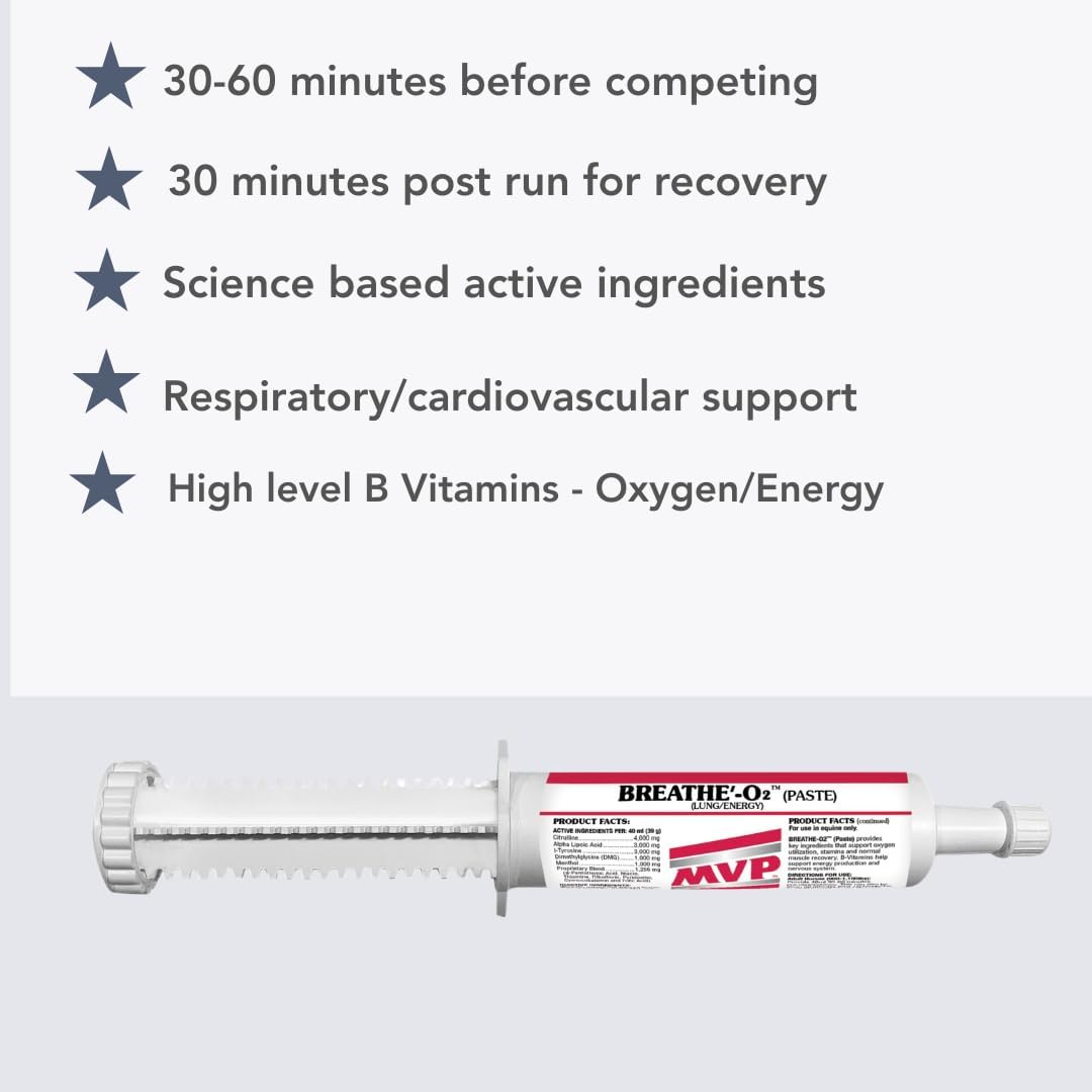MVP Breathe O'2 Pre-Race Paste to Support Lung/Airway Function