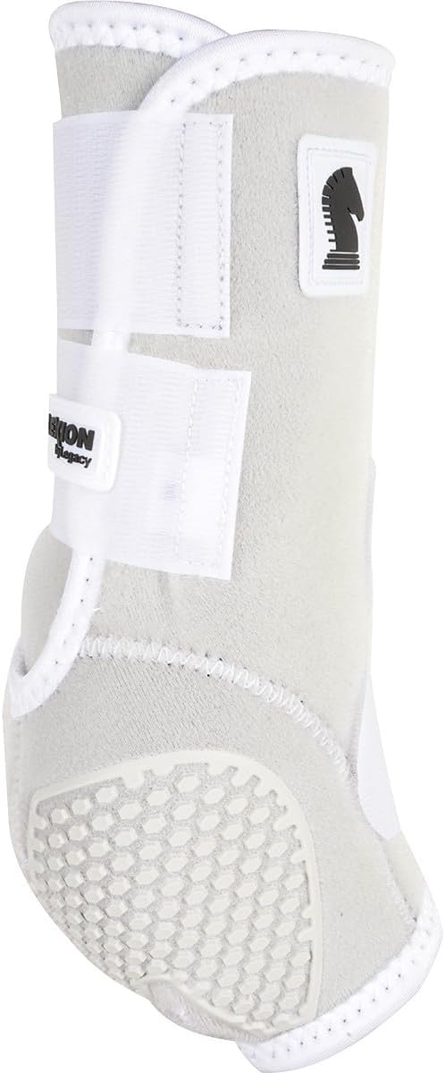 Classic Equine Flexion by Legacy2 Support Boots, Front (White, Medium)