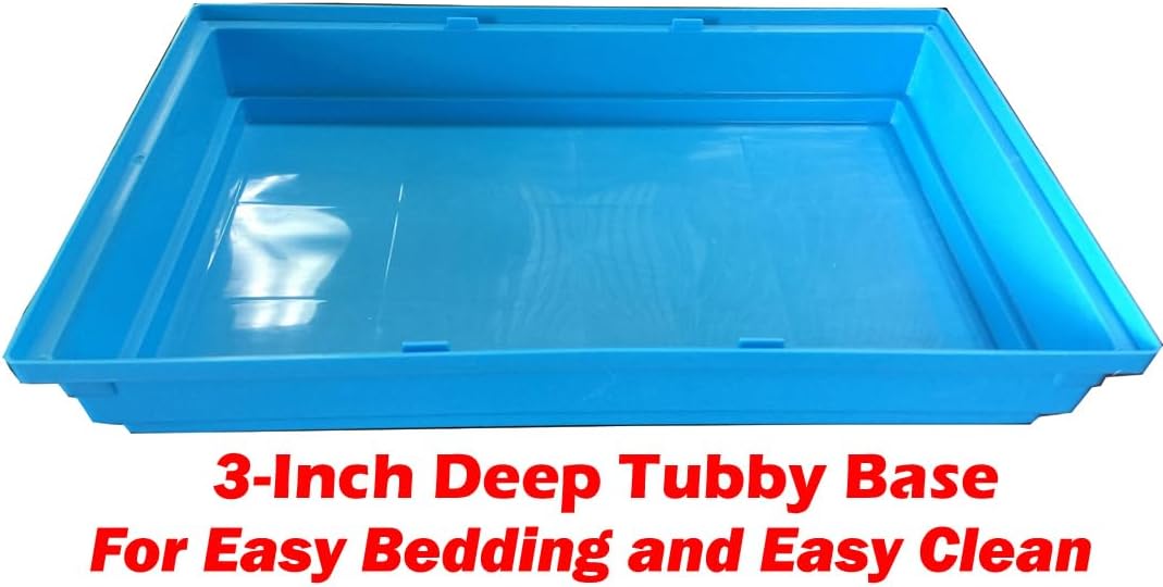 Large Blue 5-Floors Hamster Mansion Mouse Habitat Gerbil Cage