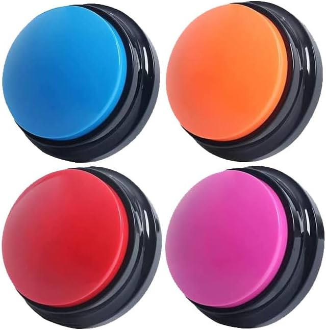 Voice Recording Button, Dog Buttons for Communication Pet Training