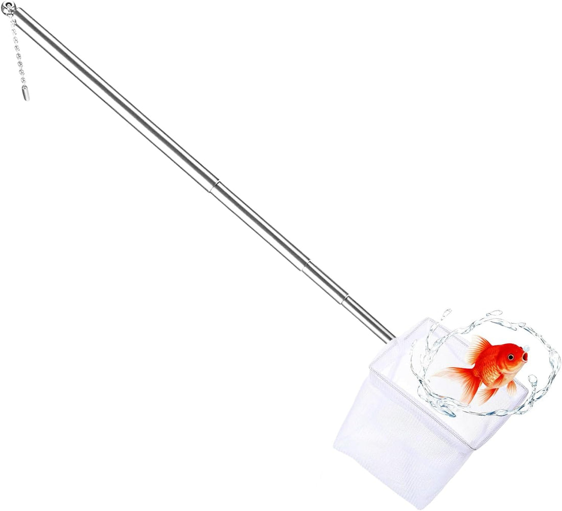 1PCS Fish Net for Aquarium,4'' Fine Mesh Aquarium Net