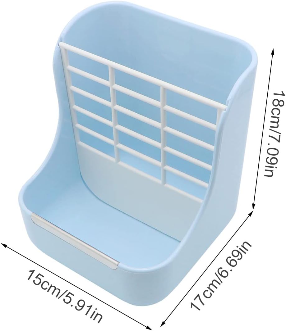 Litewoo Rabbit Hay Feeder 2 in 1 Automatic Guinea Pig Food Bowl