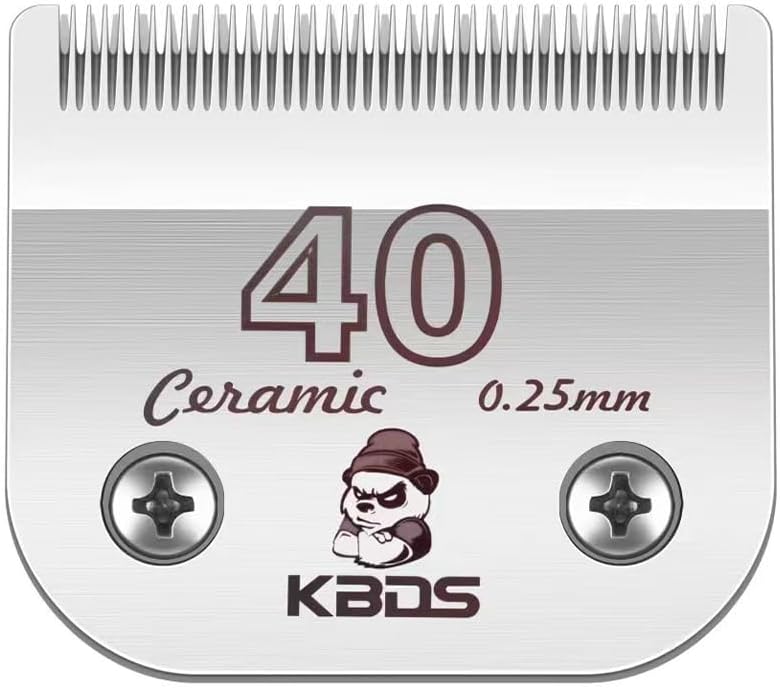 KBDS Detachable Pet Dog Grooming Ceramic Clipper Blades,Compatible