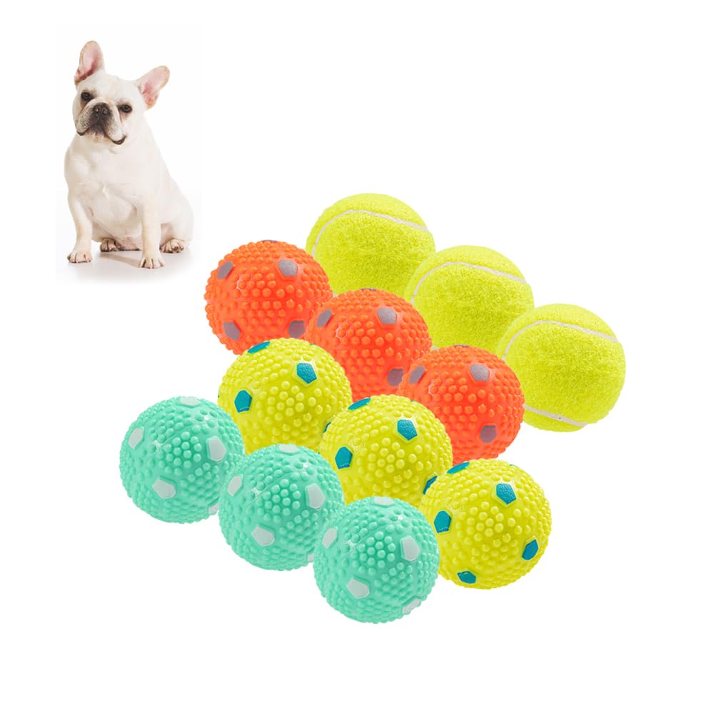 WIGGLYTAIL Dog Balls 12 Pcak