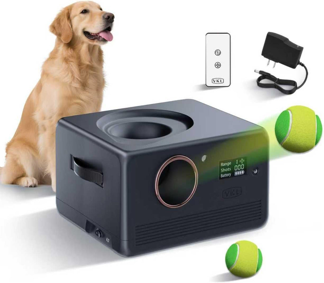 VKL Automatic Dog Ball Launcher Pro for Medium and Large Dogs